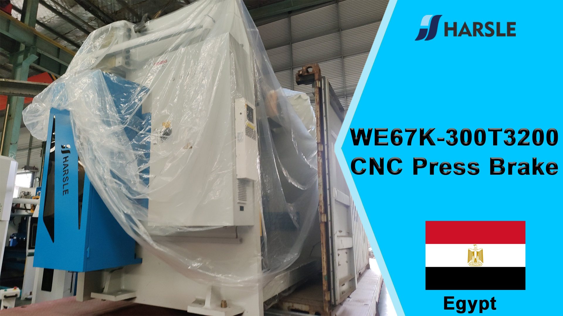 ግብፅ-WE67K-300T3200 CNC ፕሬስ ብሬክ