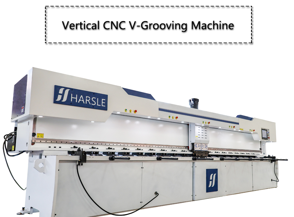 CNC V-grooving ማሽን