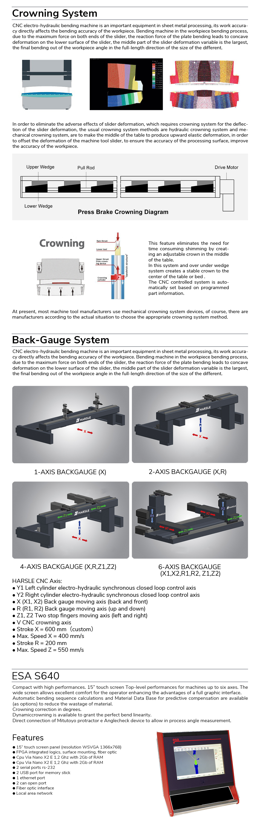 4+1 Axis Press Brake