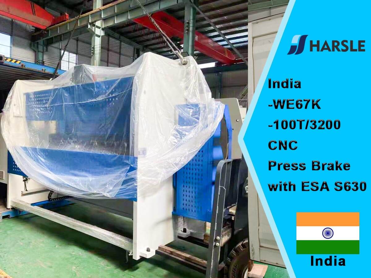 ህንድ - U67K-100T -20T / 3200 CNC ፕሬስ ክሬክ ከ ESA S630 ስርዓት ጋር