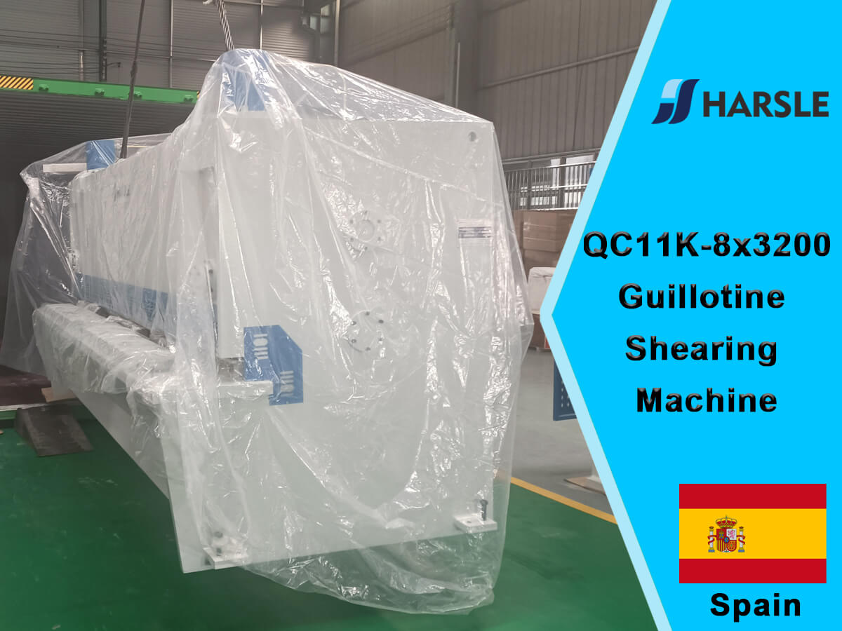 ስፔን-QC11K-8x3200 hy hysagullic የማሽኮርመም ማሽን