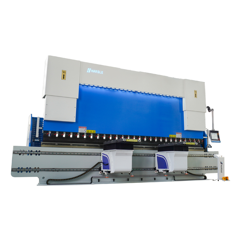 500T/6000 4+1 Axis Press Breke Machine ከታጠፈ ሉህ ተከታዮች ጋር