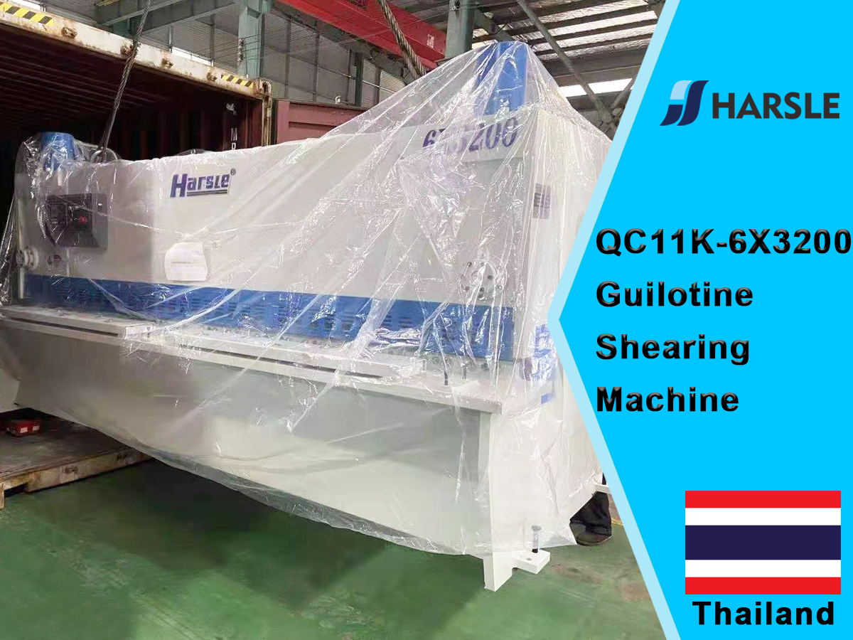 ታይላንድ-QC11K-6x3200 የማሽኮር ማሽን